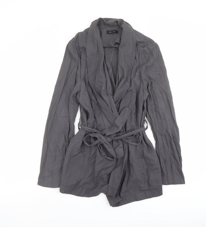 Womens UK Size 14 New Look Grey Jacket