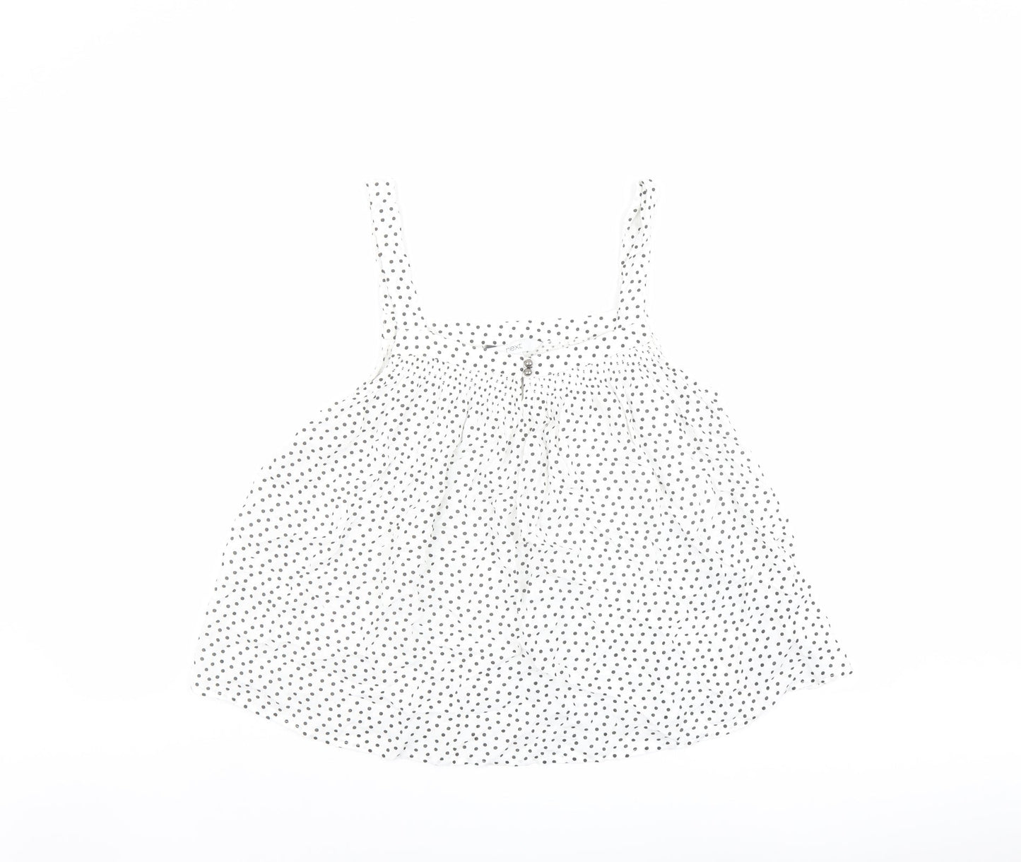 Womens UK Size 10 NEXT White Camisole Tank
