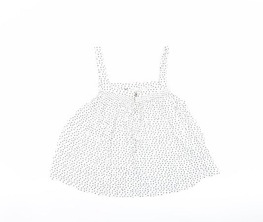 Womens UK Size 10 NEXT White Camisole Tank