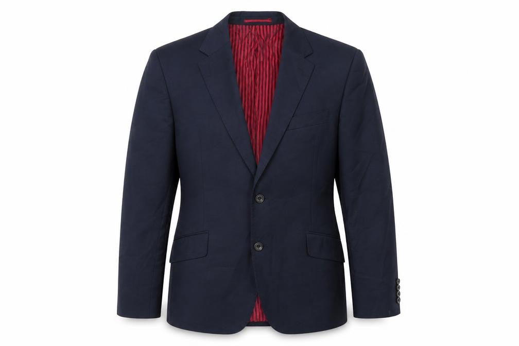 Mens UK Size 40 Marks and Spencer Regular Blue Suit Jacket