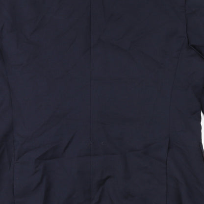Mens UK Size 40 Marks and Spencer Regular Blue Suit Jacket
