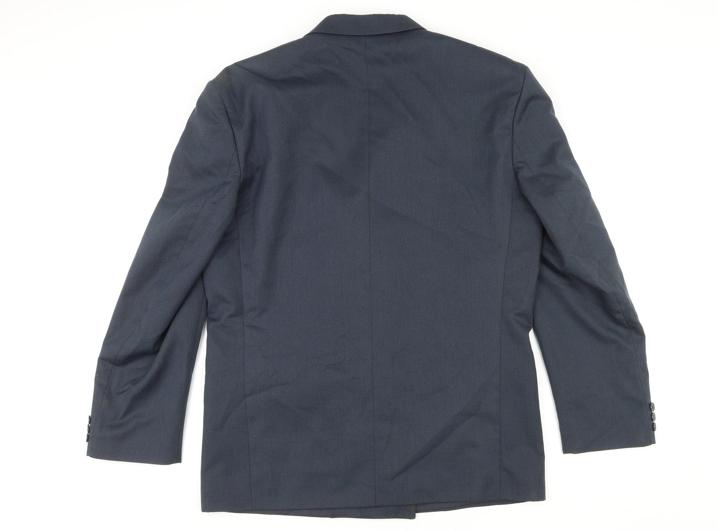 Mens UK Size 40 Burton Regular Blue Suit Jacket