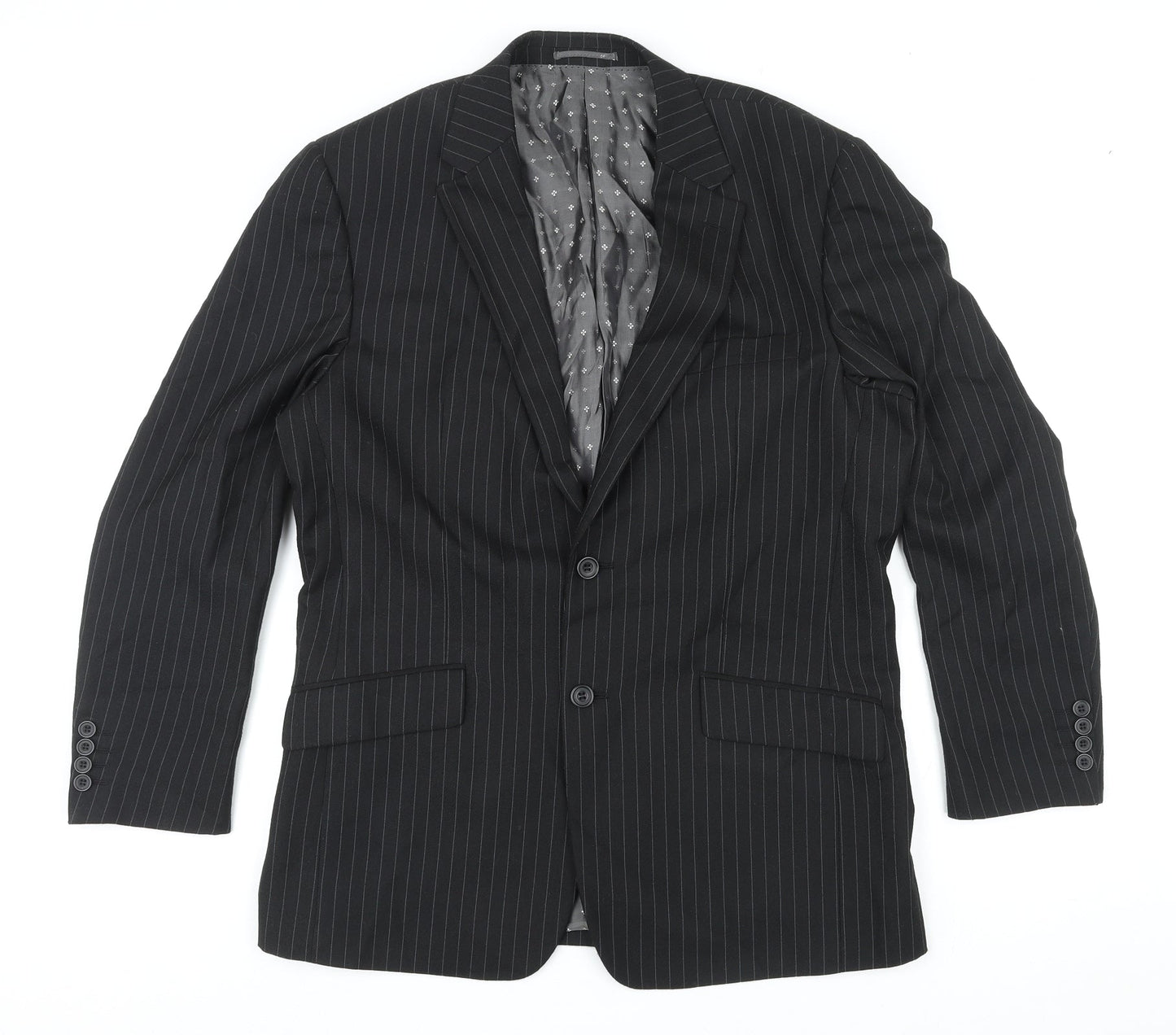 Mens UK Size 40 Skopes Regular Black Suit Jacket