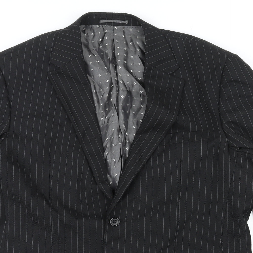 Mens UK Size 40 Skopes Regular Black Suit Jacket