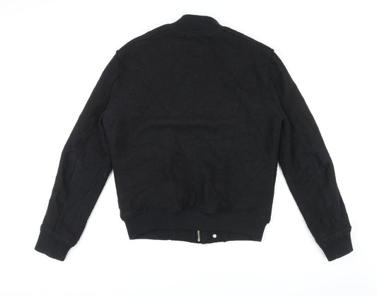 Mens UK Size S Topman Black Jacket