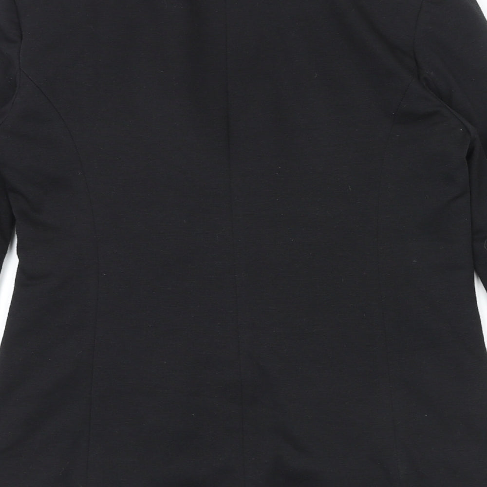 Womens UK Size 10 Oasis Black Jacket