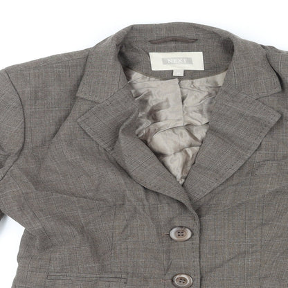 Womens UK Size 10 NEXT Brown Jacket