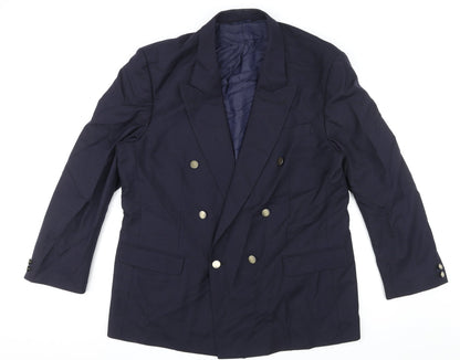 Mens UK Size 44 James Barry Regular Blue Suit Jacket
