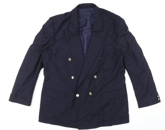 Mens UK Size 44 James Barry Regular Blue Suit Jacket
