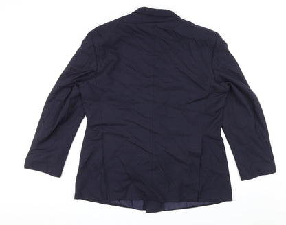Mens UK Size 44 James Barry Regular Blue Suit Jacket