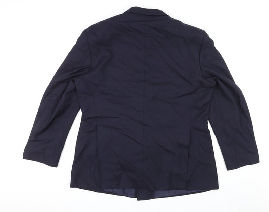 Mens UK Size 44 James Barry Regular Blue Suit Jacket