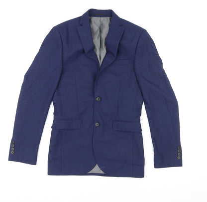 Mens UK Size 34 NEXT Regular Blue Suit Jacket