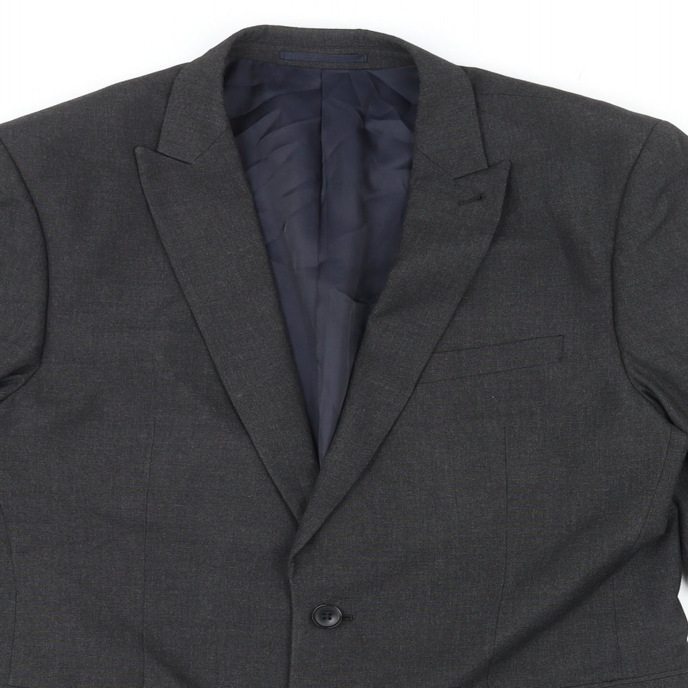 Mens UK Size 42 NEXT Regular Grey Suit Jacket