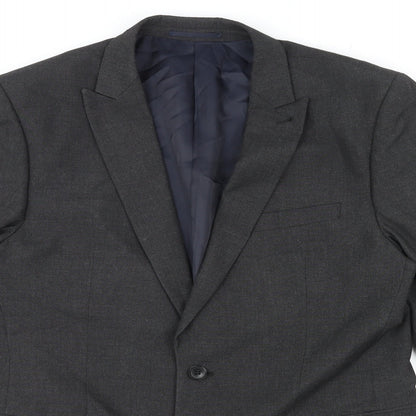 Mens UK Size 42 NEXT Regular Grey Suit Jacket