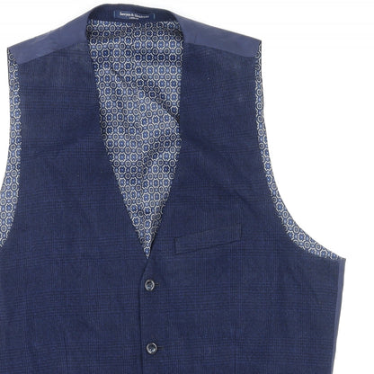 Mens UK Size 44 Sawyers & Hendricks Regular Blue Suit Jacket