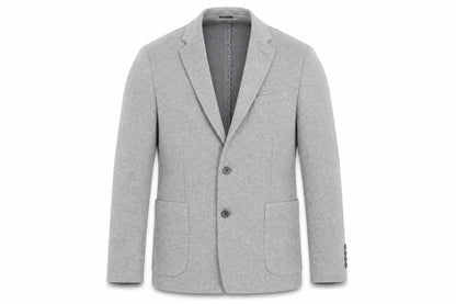 J.Ferrar Mens Grey Cotton Jacket Blazer Size M Regular