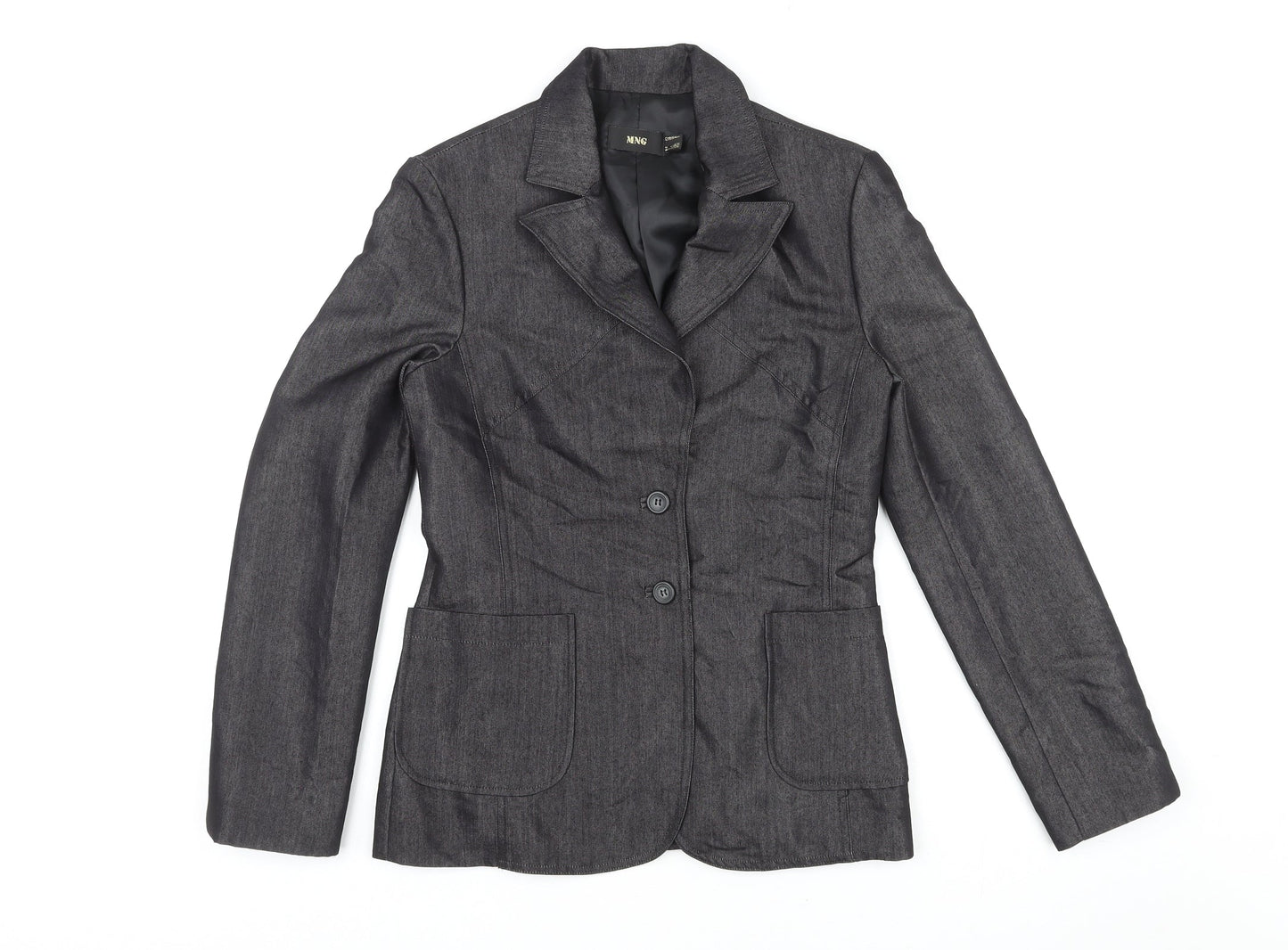 Womens UK Size 12 Mango Black Jacket