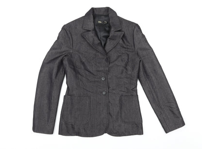 Womens UK Size 12 Mango Black Jacket