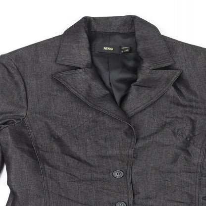 Womens UK Size 12 Mango Black Jacket