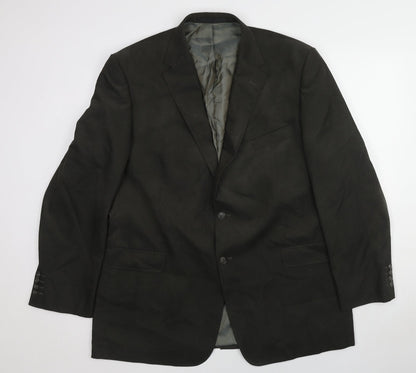 Mens UK Size 46 Marks and Spencer Regular Green Suit Jacket