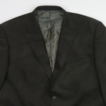 Mens UK Size 46 Marks and Spencer Regular Green Suit Jacket