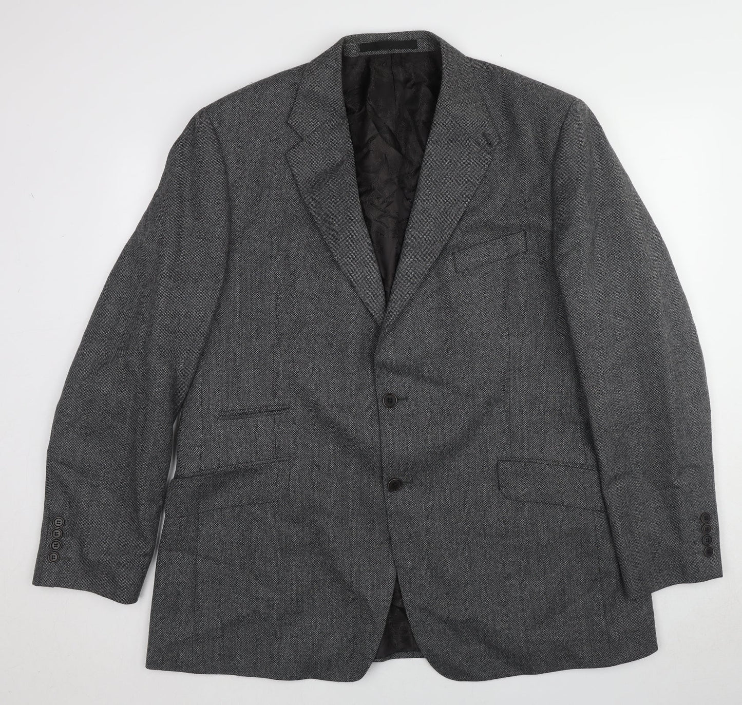 Mens UK Size 46 Marks and Spencer Regular Grey Suit Jacket