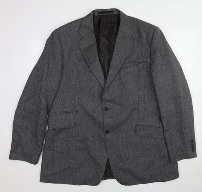 Mens UK Size 46 Marks and Spencer Regular Grey Suit Jacket