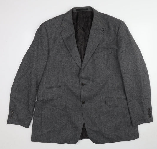 Mens UK Size 46 Marks and Spencer Regular Grey Suit Jacket