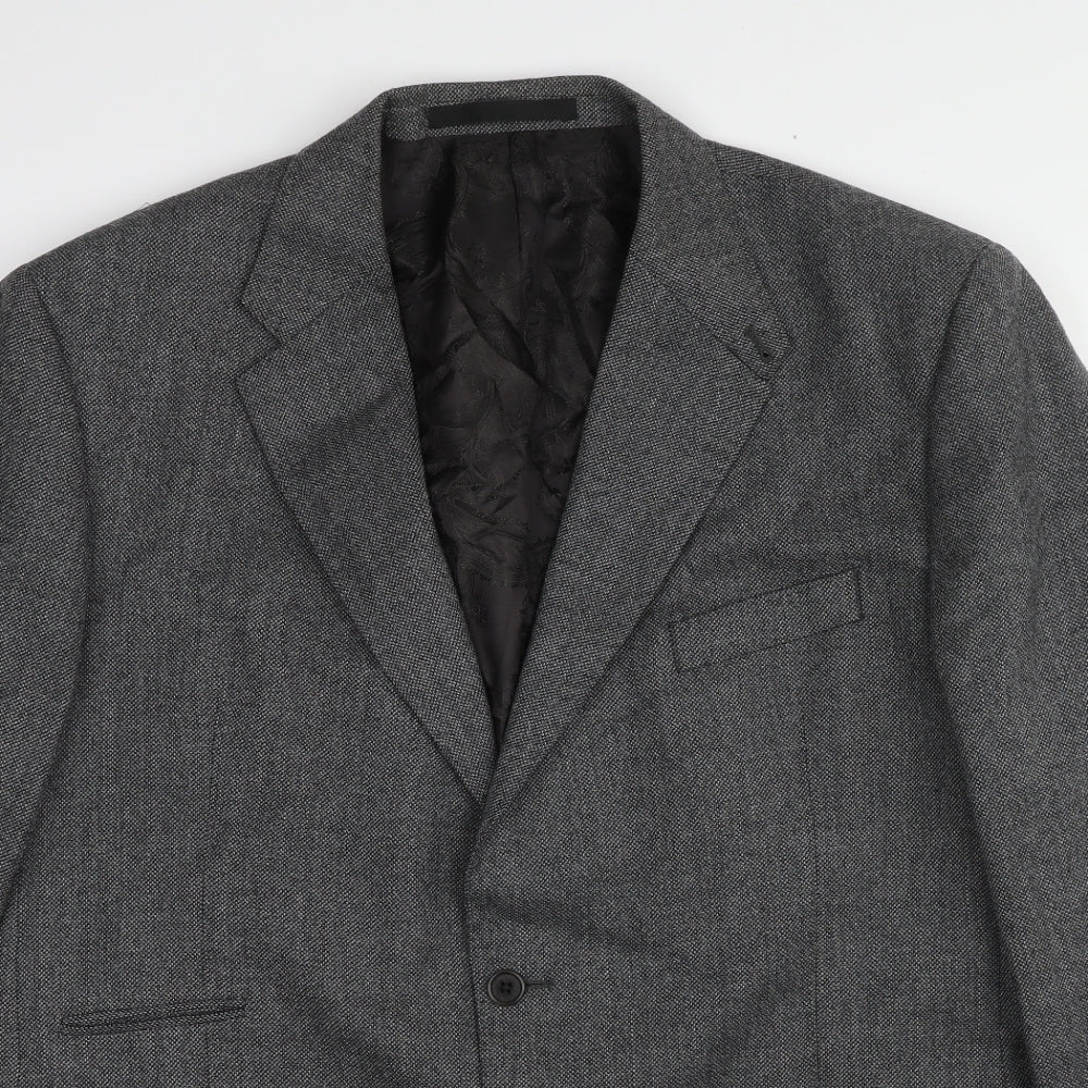 Mens UK Size 46 Marks and Spencer Regular Grey Suit Jacket