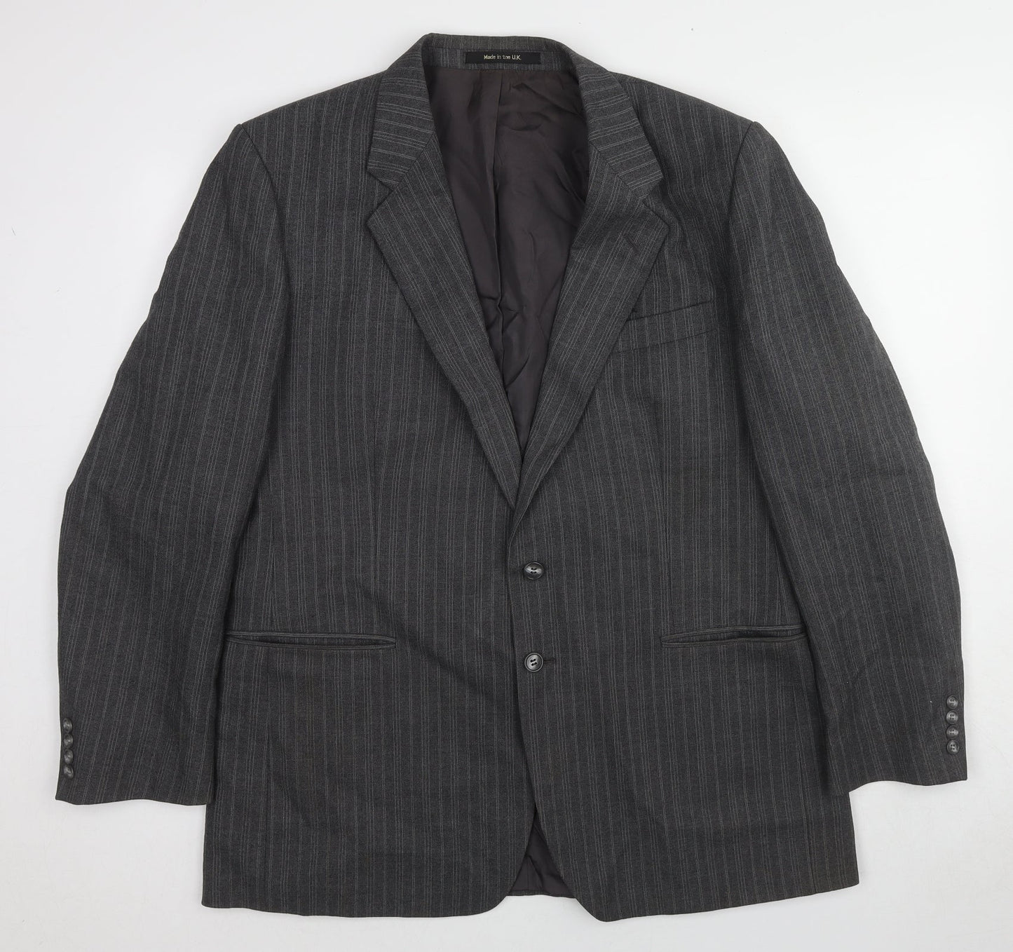 Mens UK Size 44 St Michael Regular Grey Suit Jacket