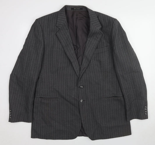 Mens UK Size 44 St Michael Regular Grey Suit Jacket