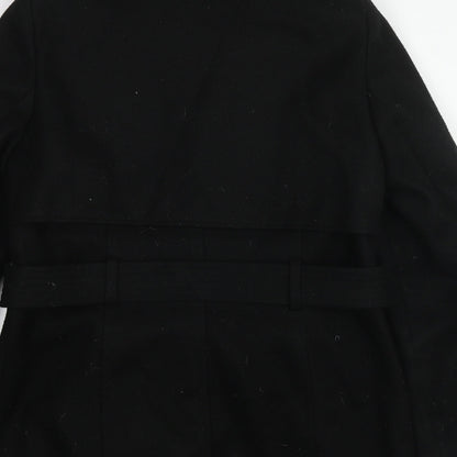 Warehouse Womens Blue Jacket Size 8 Button