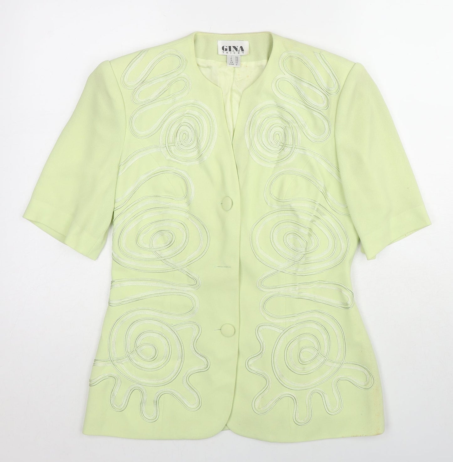 Womens UK Size 10 Gina Tricot Green Jacket