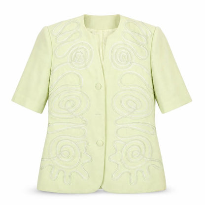 Womens UK Size 10 Gina Tricot Green Jacket