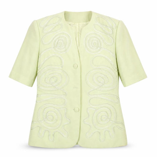 Womens UK Size 10 Gina Tricot Green Jacket