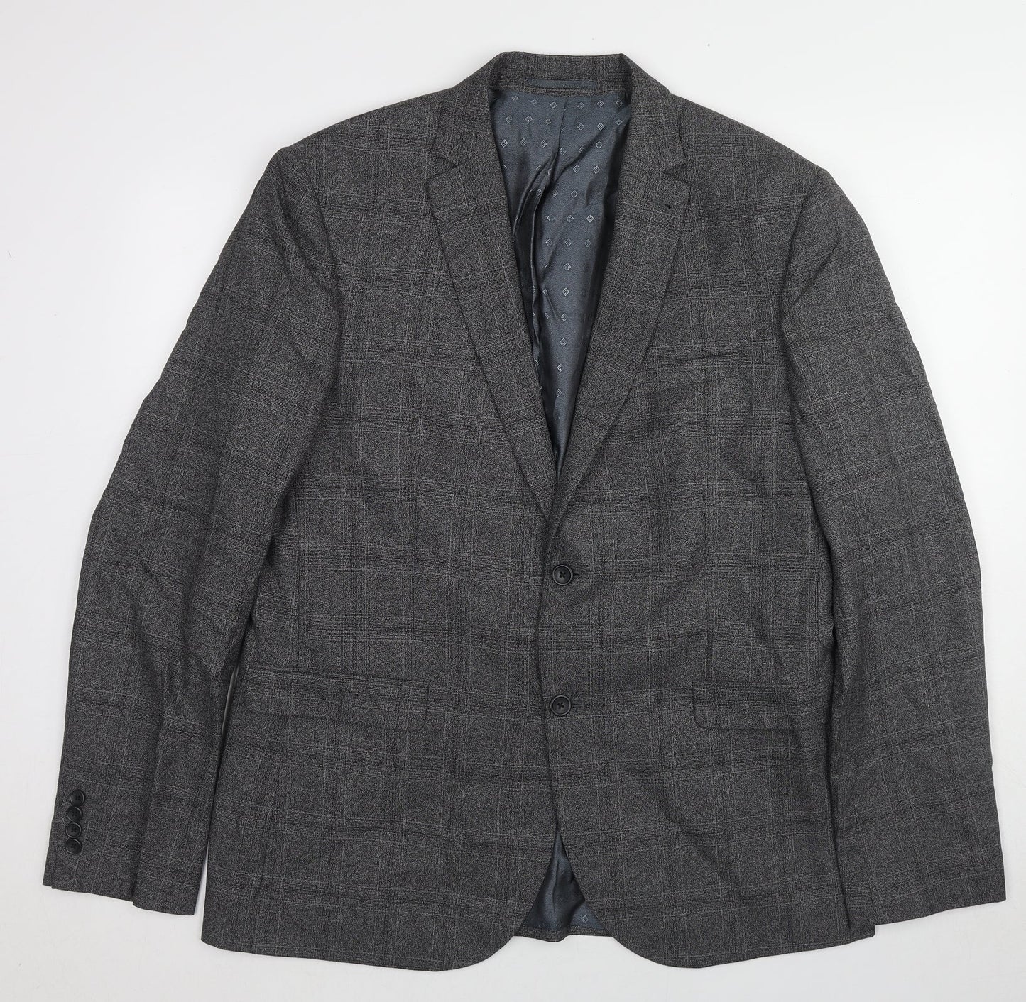 Mens UK Size 46 NEXT Regular Grey Suit Jacket