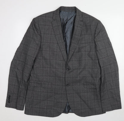 Mens UK Size 46 NEXT Regular Grey Suit Jacket