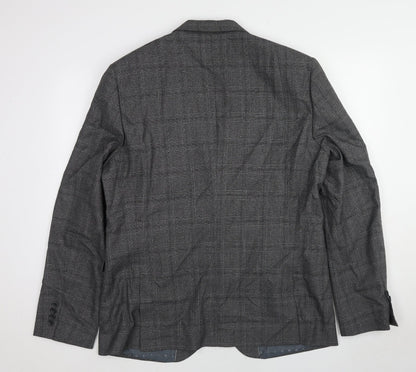 Mens UK Size 46 NEXT Regular Grey Suit Jacket