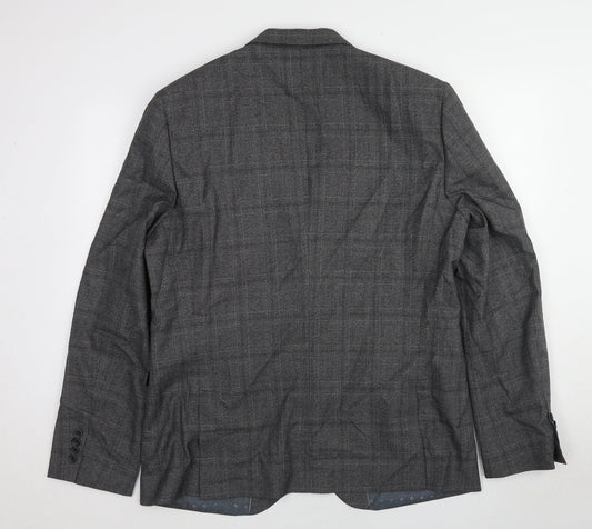 Mens UK Size 46 NEXT Regular Grey Suit Jacket