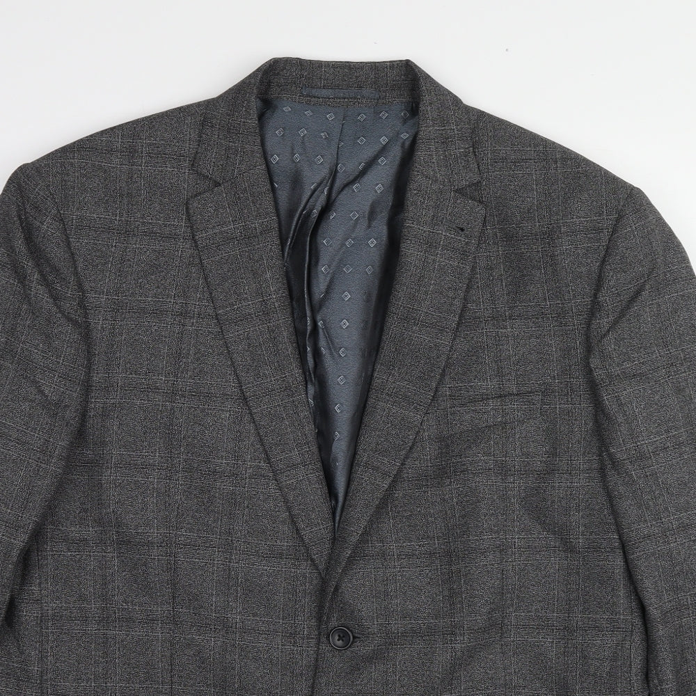 Mens UK Size 46 NEXT Regular Grey Suit Jacket
