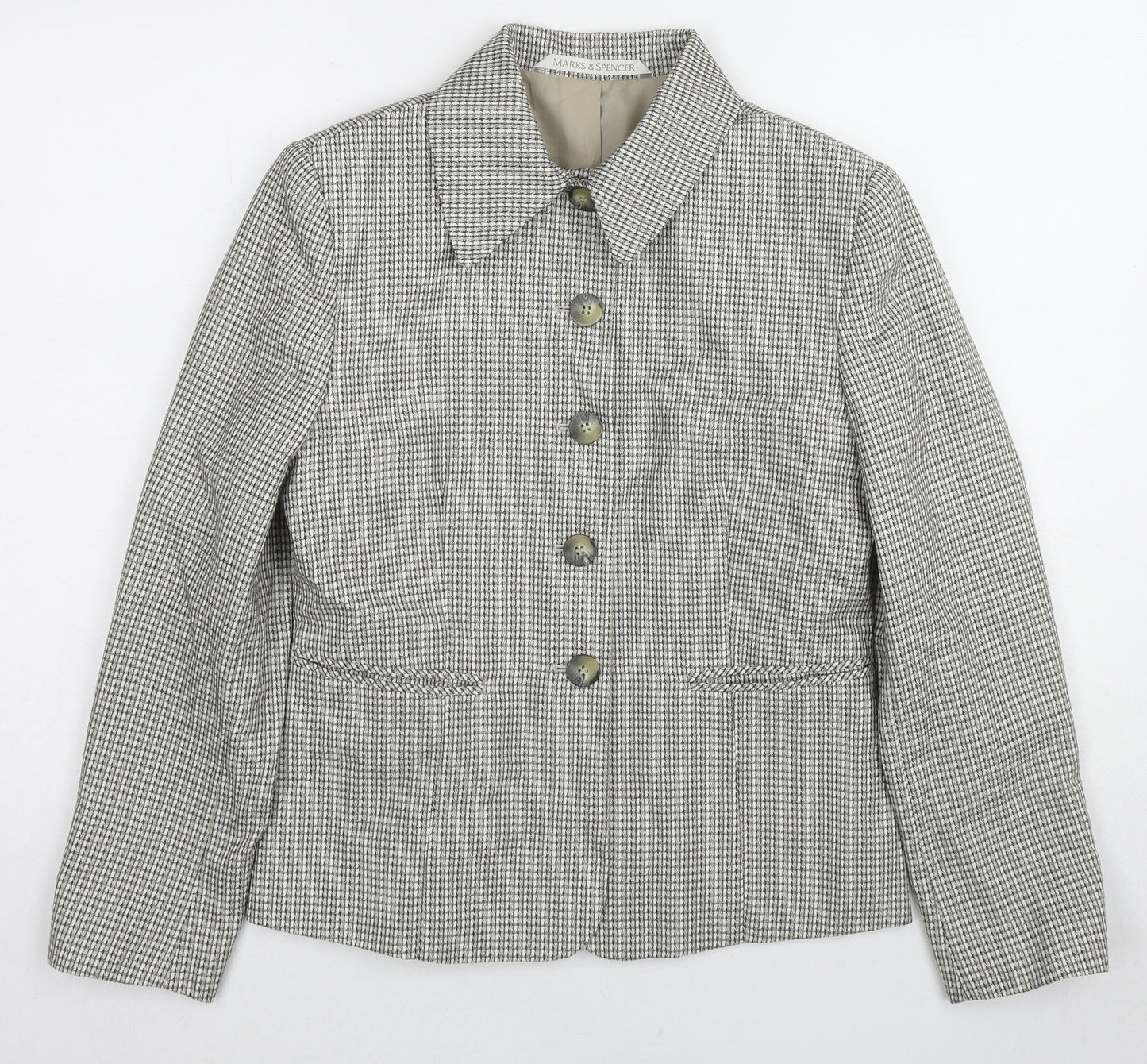 Womens UK Size 8 St Michael Beige Jacket