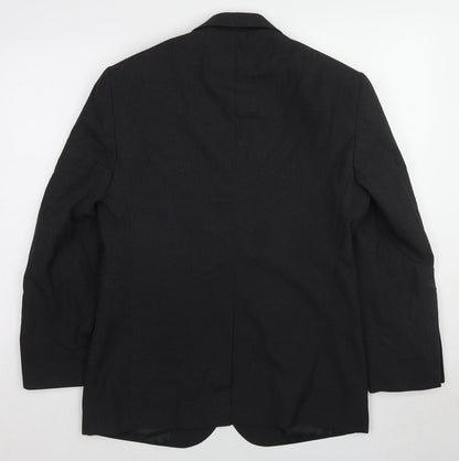 Mens UK Size 38 Marks and Spencer Regular Black Suit Jacket