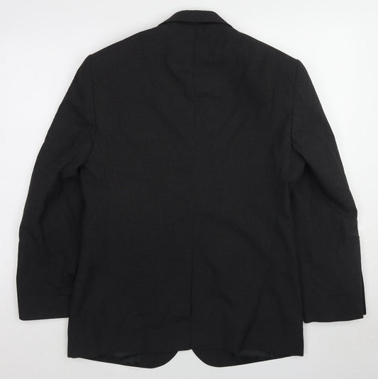 Mens UK Size 38 Marks and Spencer Regular Black Suit Jacket