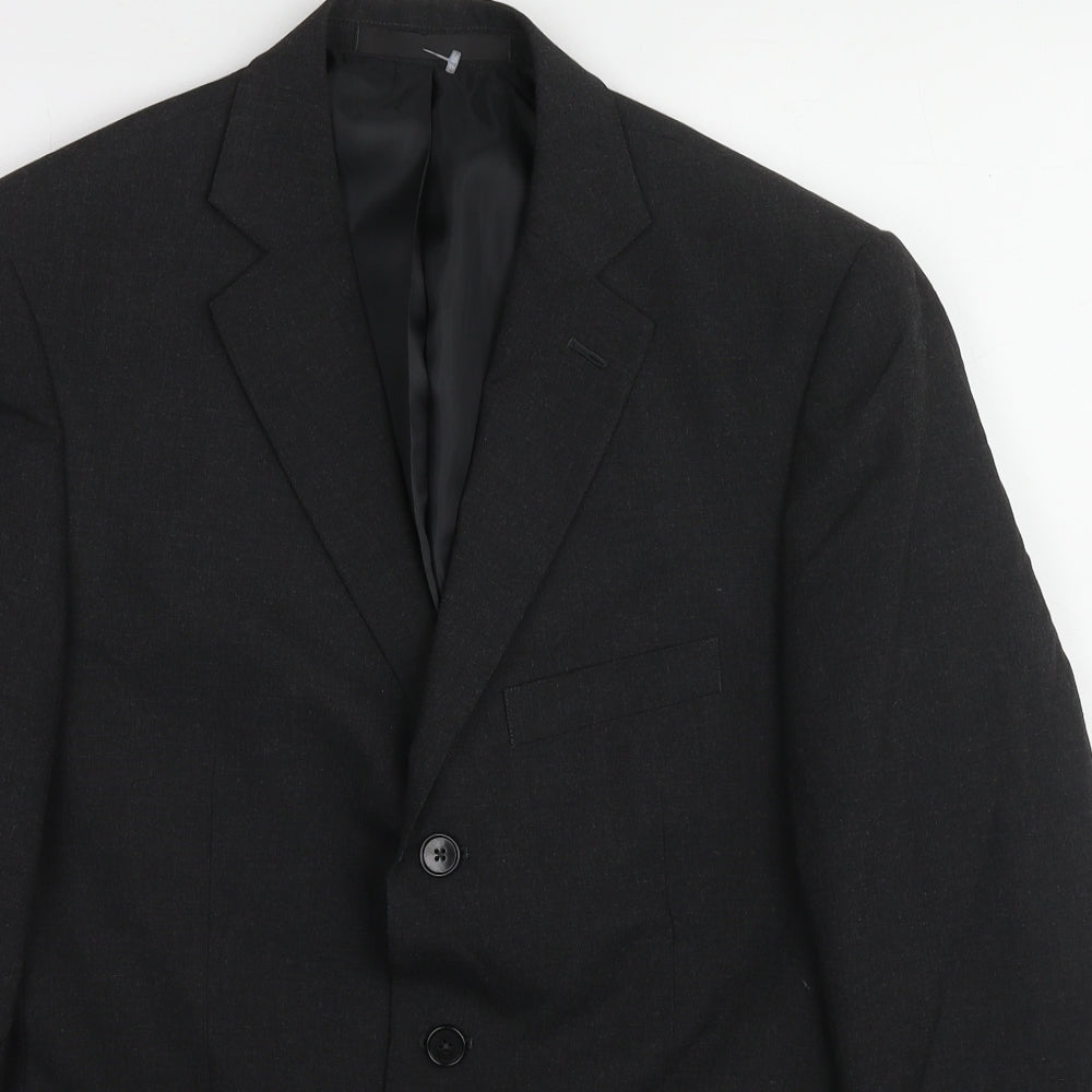 Mens UK Size 38 Marks and Spencer Regular Black Suit Jacket