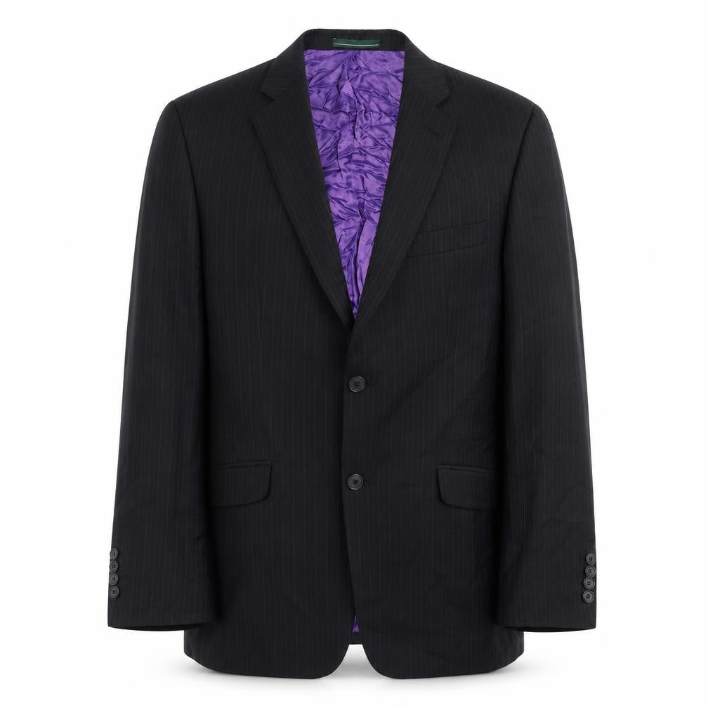 Mens UK Size 40 Greenwoods Regular Black Suit Jacket