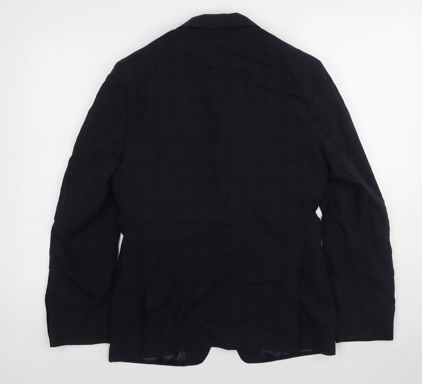 Mens UK Size 38 Marks and Spencer Regular Blue Suit Jacket