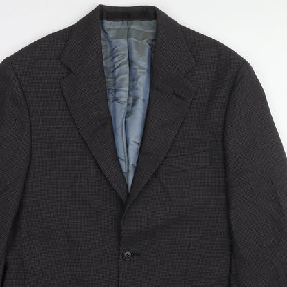 Mens UK Size 36 Marks and Spencer Regular Black Suit Jacket