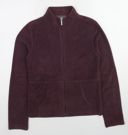 Per Una Womens Purple Jacket Size 10 Zip