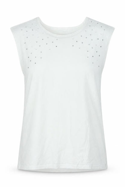 Womens UK Size 8 NEXT White Basic Tank