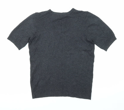 Womens UK Size M Zara Grey Pullover Jumper